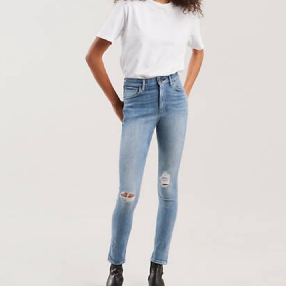 Levi’s 721 High Rise Skinny Jean Italian Selvedge